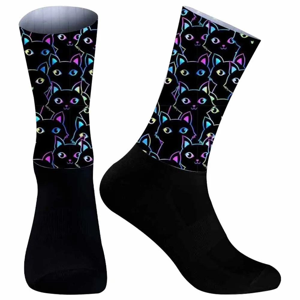 Летние осенне-зимние носки забавные Misfits в стиле панк-рок-группы новые женские и