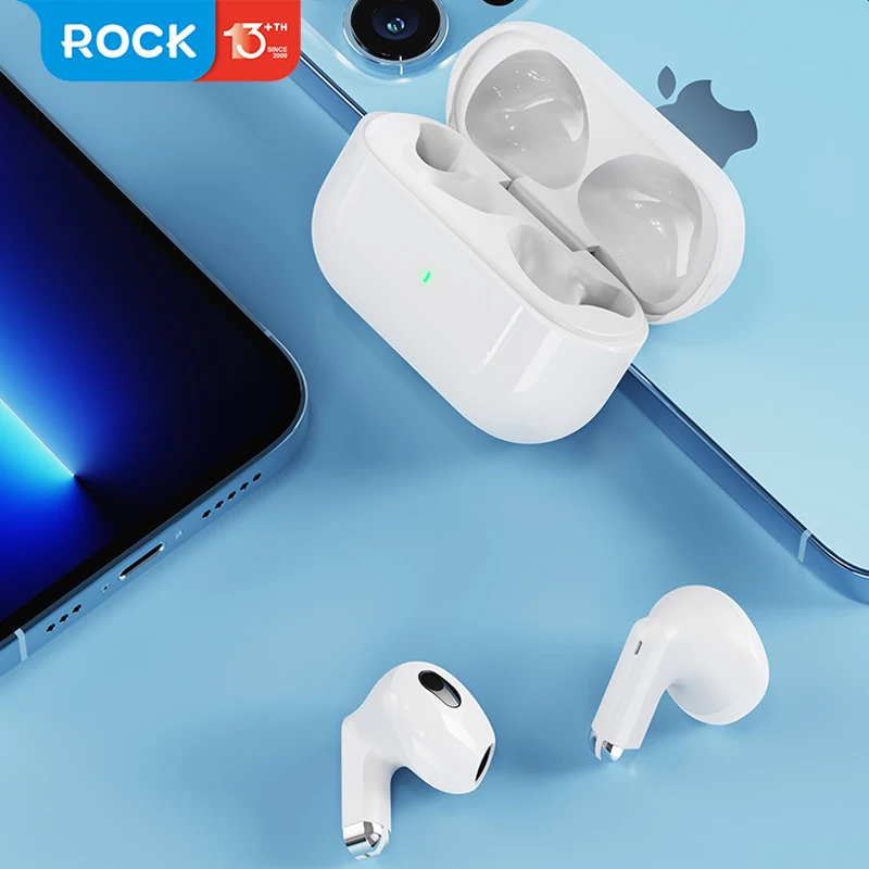 

Беспроводные наушники-вкладыши ROCK TWS BT 5,3 с зарядным устройством