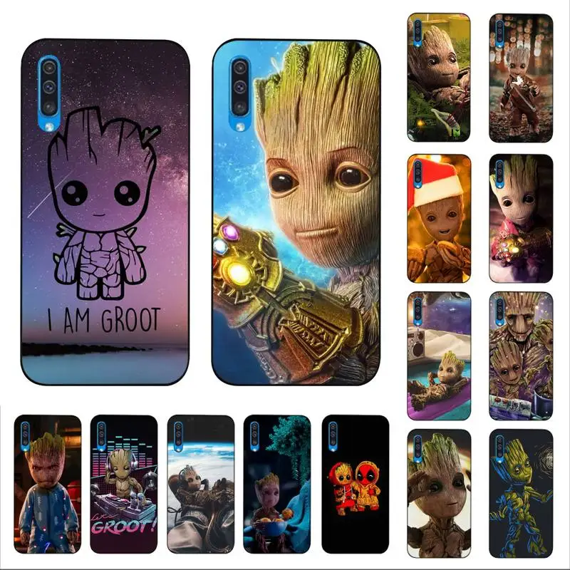 

Disney Guardians Groot Phone Case for Samsung A51 01 50 71 21S 70 31 40 30 10 20 S E 11 91 A7 A8 2018