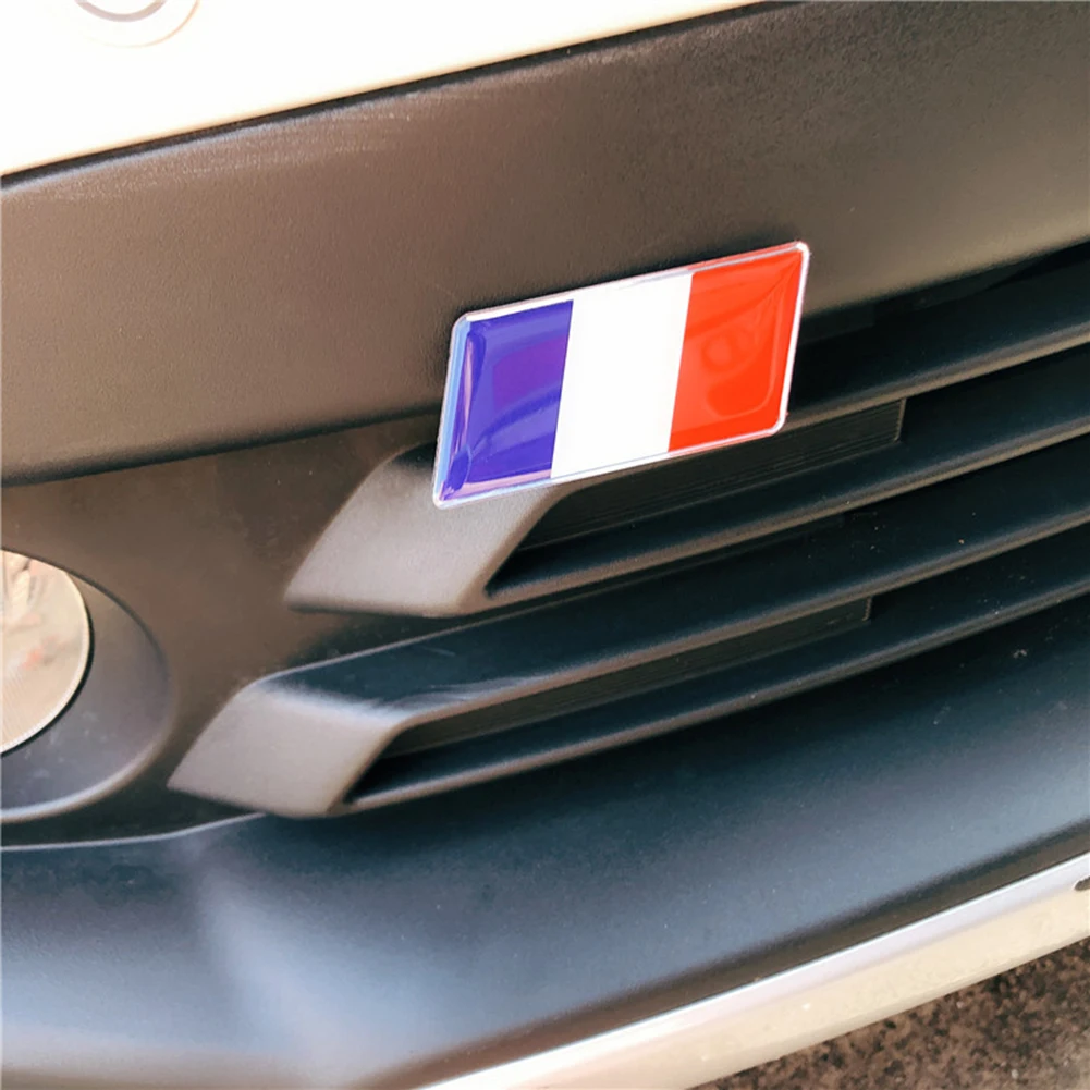 

Badge Sticker Grille Bumper Brand New Car Decor Flag Front /rear Hot Sale
