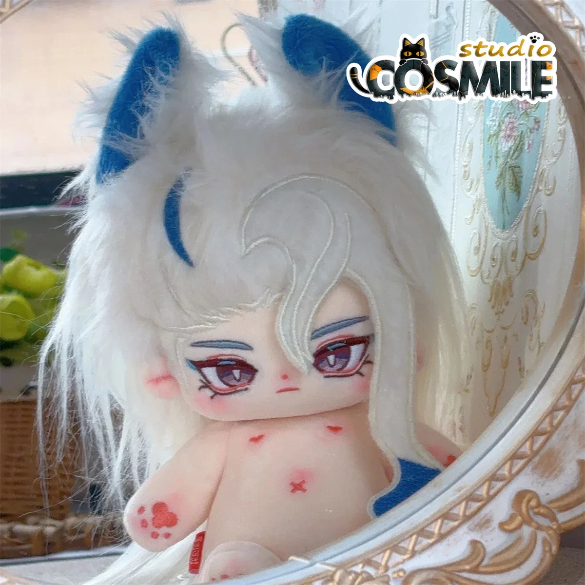 Мягкая игрушка-кукла Genshin Impact Neuvillette 20 см плюшевая кукла только тело YK новогодние