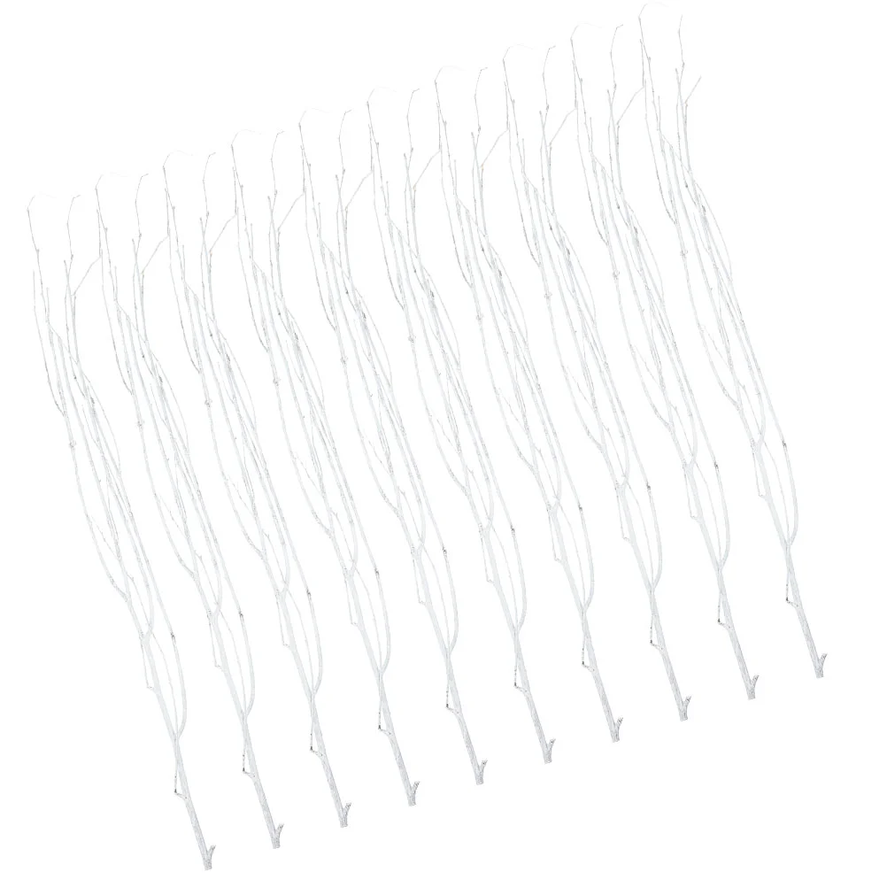 12 шт. украшения для ветки березы дома ваза листьев вазы цветов натуральные