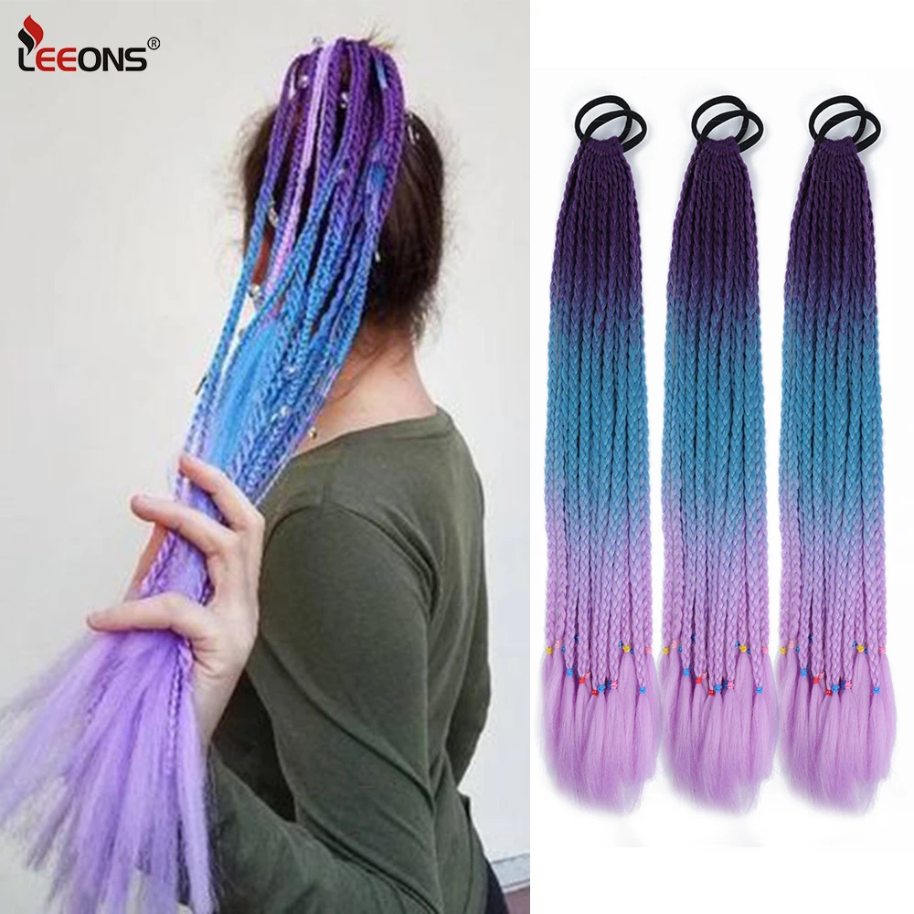 

Аксессуары для волос для хвоста, Синтетический хвост с резинкой