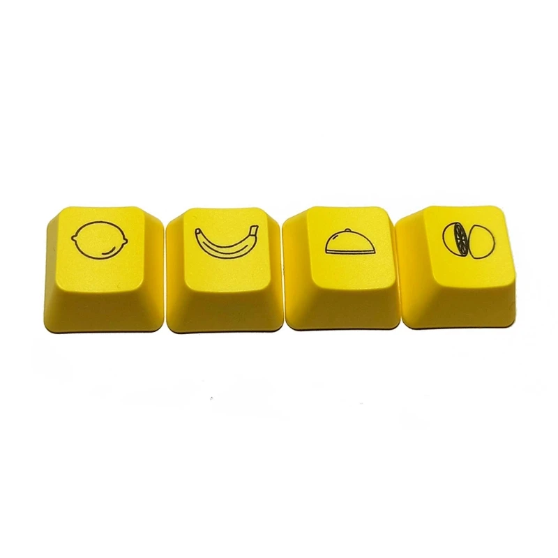 

Durable PBT Direction Arrows Keys Keycaps Cherry Profile R1 Keycap Replacement for Mechanical Keyboard 4Keys/Set