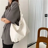 2022 solid color designer fashion womens shoulder bags simple handbags shoulder waterproof large capacity tote bags crossbody