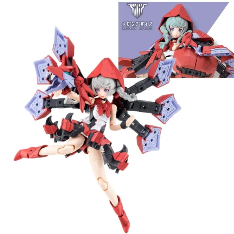 

Kotobukiya Kp614 Megami Device chaopretty Little Red ездовой капот мобильный костюм Сборная модель экшн-фигурка для девушек