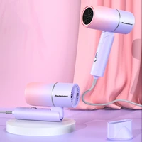 hatv hair dryer foldable mini portable blow dryer nanoe water ion hair care professinal quick dry home styling tool device