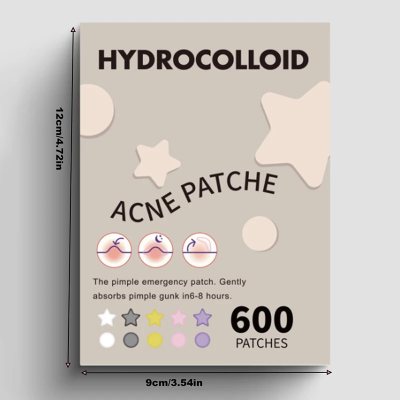 600 шт. пластыри от прыщей и