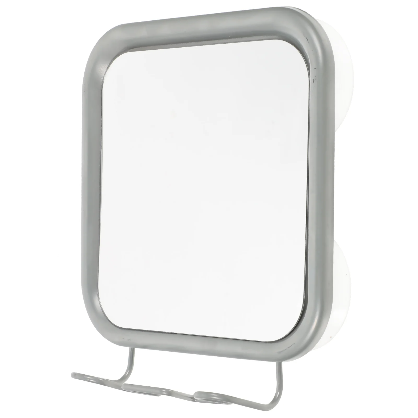 

Punch-free Vanity Mirror Bathroom Shaving Mirror Suction Cup Mirror with Hook