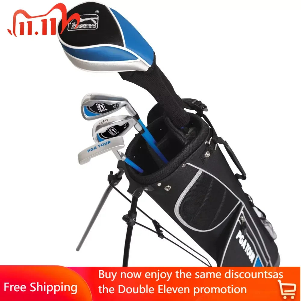 

Набор для мини-гольфа серии PGA Tour G1, 7 предметов, большой правой рукой 8-12 лет