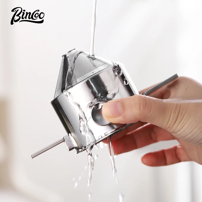 Фильтр Bincoo из нержавеющей стали фильтр для кофе чашка кофейника ручной работы