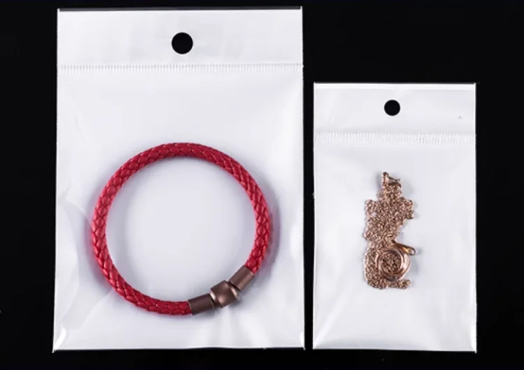 100 шт. 120 микрон прозрачный клей OPP подвесной мешок сделай сам пластиковый винт