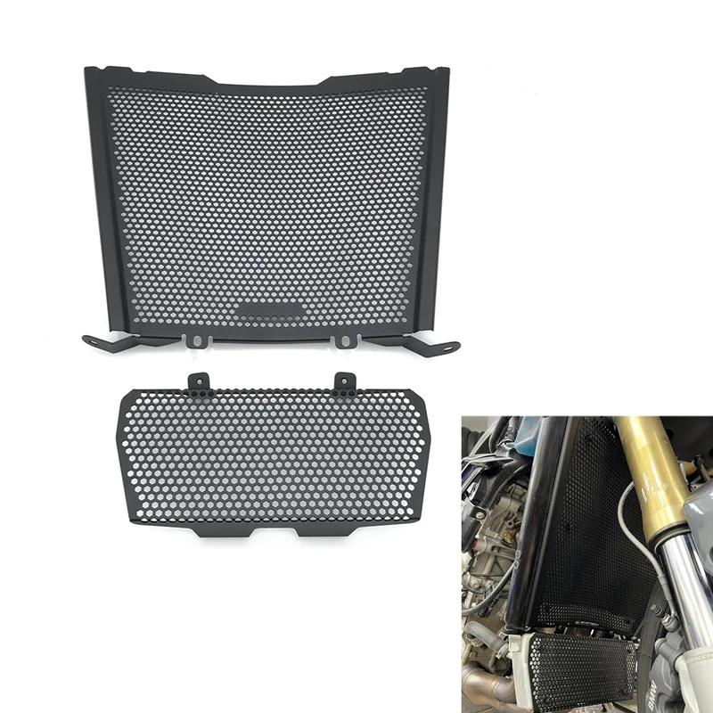 

Motorcycle Radiator Grille Grill Cover Guard Protector For -BMW S1000RR 2019-2022 S1000R 2020-2022