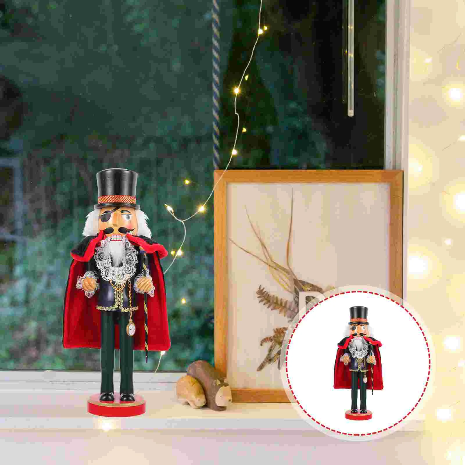 

Traditional Wooden Nutcracker Pirate Christmas Outdoor Decorations Holiday Nutcrackers