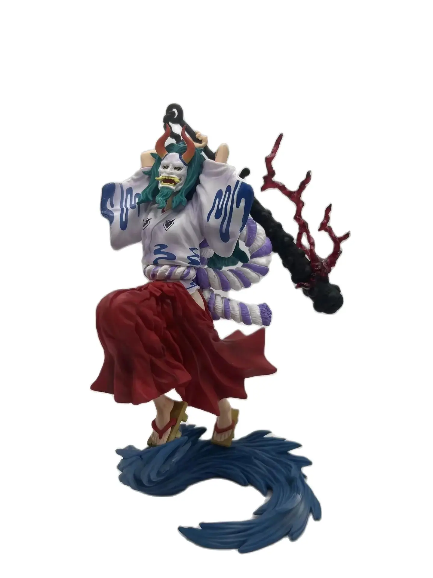 

Anime One Piece Wano Country The Island of Ghosts Kaido Yamato Battle Ver. GK PVC Action Figure Collectible Model Toys Doll Gift