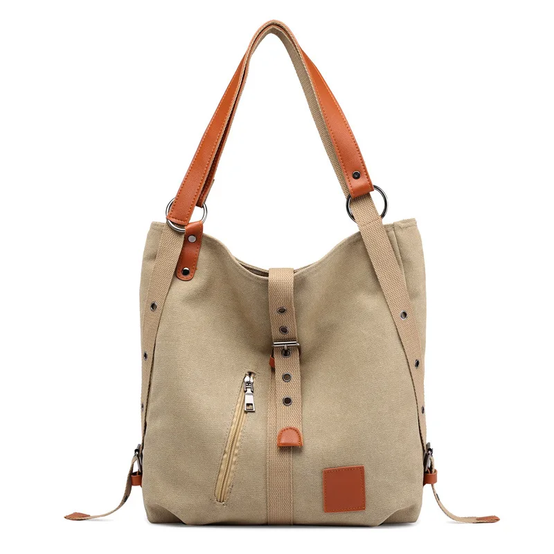 

Baby Bag women's canvas casual shoulder bag Hooks stroller bag Designer bags luxury Diapers Bag