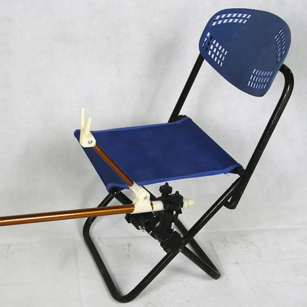 

Multi-function Universal Umbrella Stand Fast-mounted Fixed Frame Fishing Chair Accessory Umbrella Stand(Black)