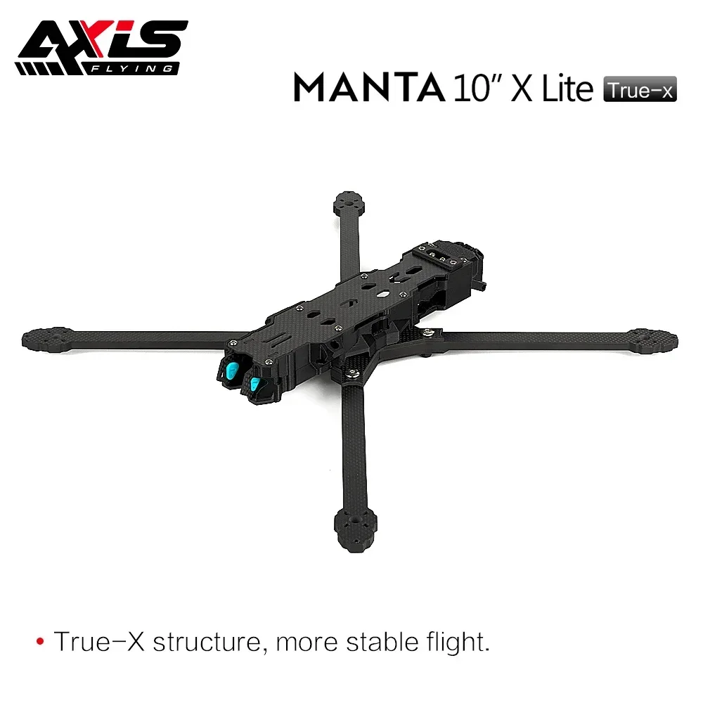 Axisflying MANTA10 &quotLite 10-дюймовый комплект рамы Ture X 402 мм колесная база T700 карбоновый
