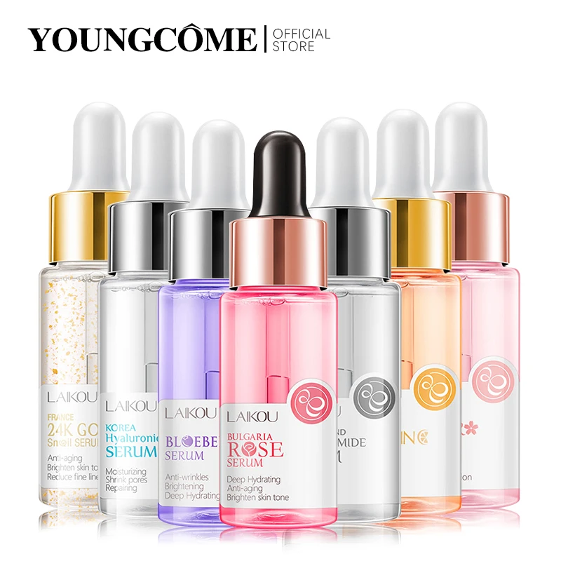 

30ml Face Serum Organic Pure Hyaluronic Acid Naturals Skin Care Whitening Face Brightening Vitamin C Moisturizing Repair Serum