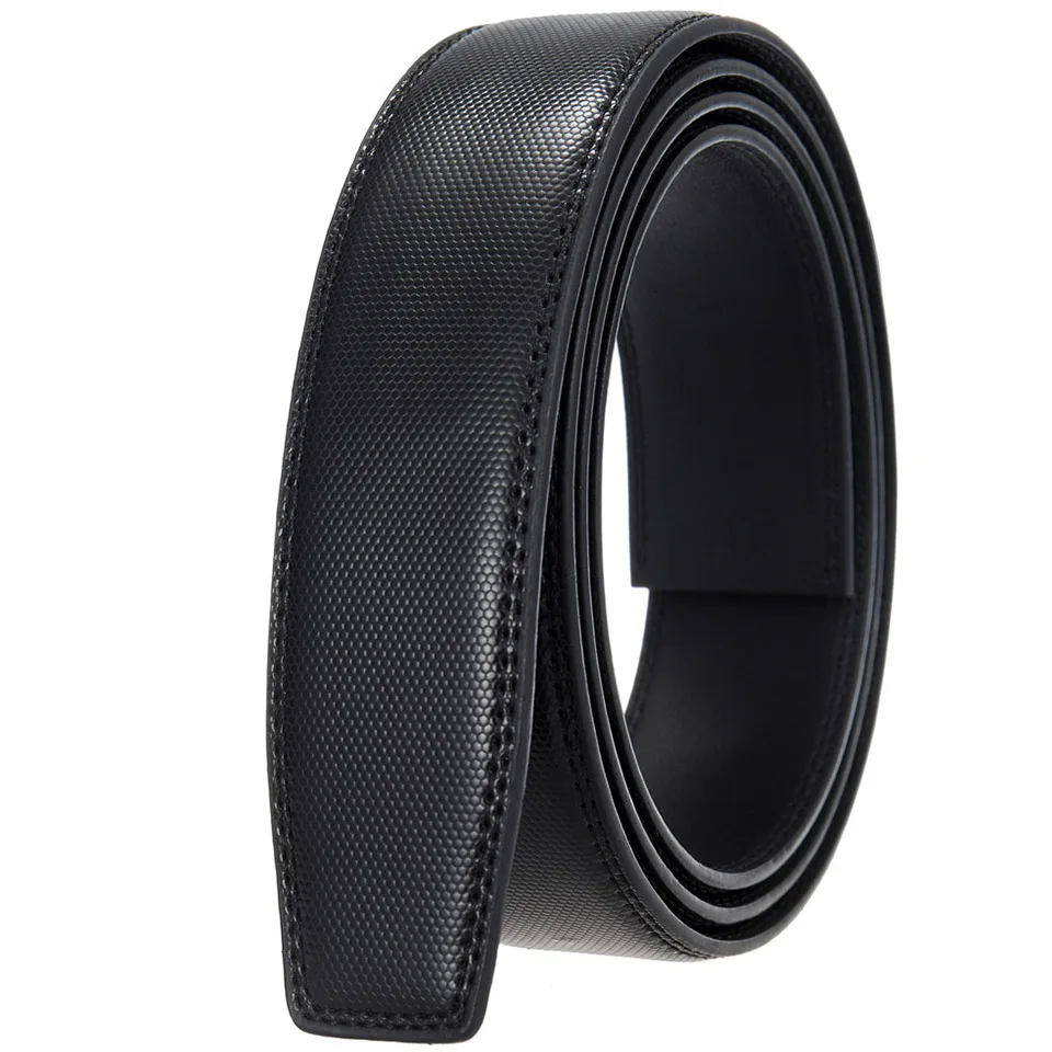 

Ремень мужской с автоматической пряжкой, 3,5 см, черный