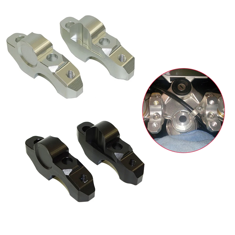 

Motorcycle Handlebar Riser Handle Bar Mount Clamp Handlebar Heightening Code Adapter For BMW S1000R S 1000 R 1000R 2014-2017