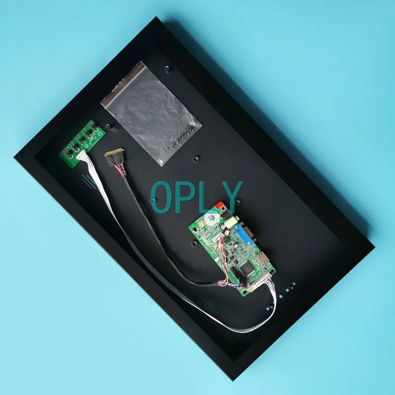 

For B156XW03 B156XW06 B156XW02 B156XW04 DIY Kit 40 Pin LVDS LCD Monitor 58C Controller Drive Board+Metal Case 15.6" 1366*768