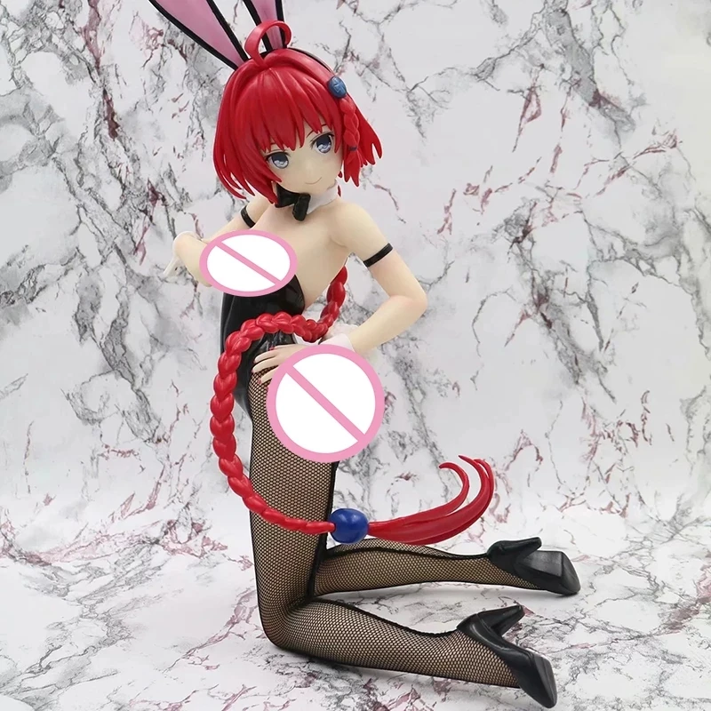 

1/4 FREEing B-style ToLove Darkness Bunny Girl Figure Kurosaki Meia Japanese Anime PVC Action Figure Toy Collection Model Doll