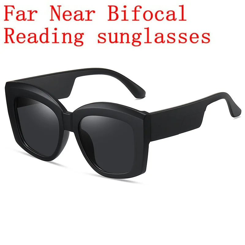 Женские солнцезащитные очки с бифокальным покрытием винтажные уличные защитой