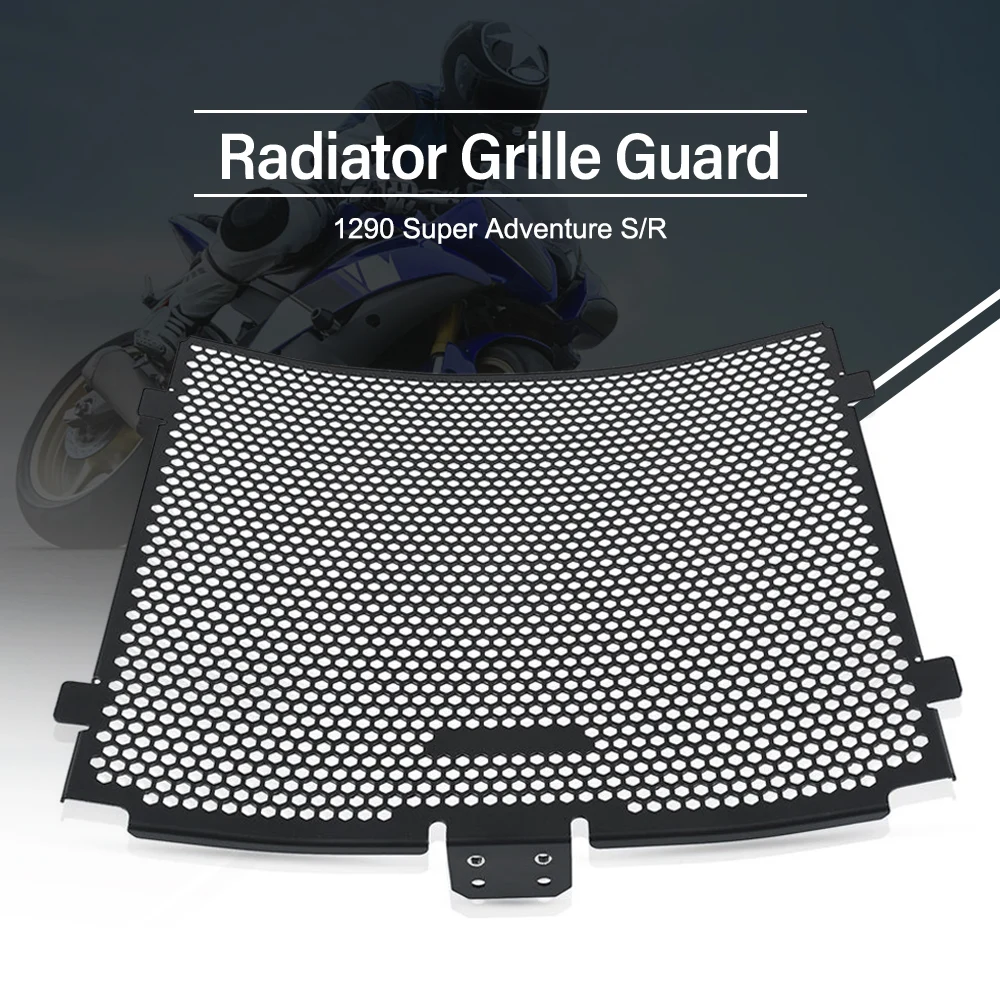 

For 1290 Super Adventure S / R 2017 2018 2019 2020 1290Super Adv Motorcycle Aluminum Radiator Guard Protector Grille Grill Cover