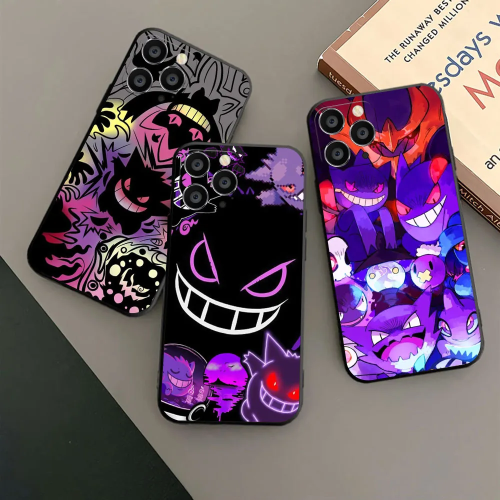 Гибкий чехол Pokémon Gengar для Realme C25 C21Y C33 C31 6 6i 6S C2 C3 X2 XT C21 C12 Narzo 20 30A 50i Pro