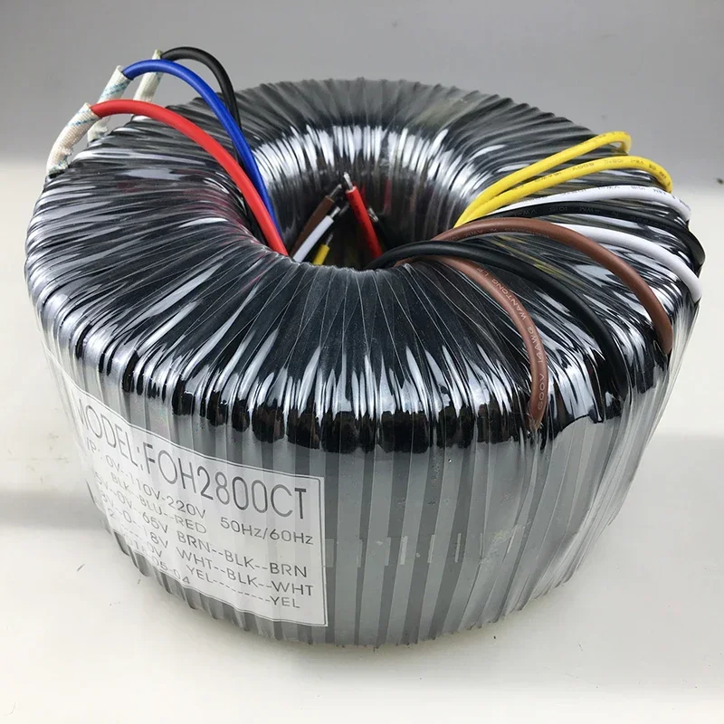 2800 Вт мощный аудиоусилитель кольцевой трансформатор 220 В на двойной 65 18 одиночный