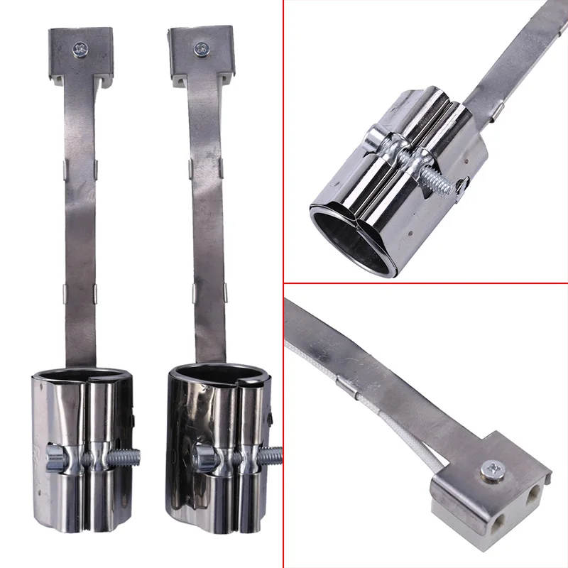 

2Pcs Mica Band Heater Stainless Steel 220V Electric Heating Elements