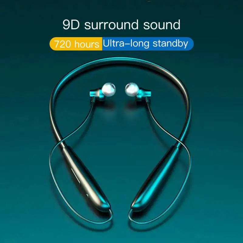 

Magnetic Wireless Earphone Bluetooth Earphone Stereo Sports Waterproof Earbuds Wireless In-ear Headset With Mic Free Shipping