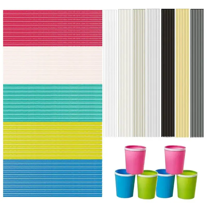 

Welding Rod Assortment 106 Pcs 7 Types Of Welding Kit PP PU ABS PE TPO PA PC Great For Car Bumper Kayak Canoe Water Tank And