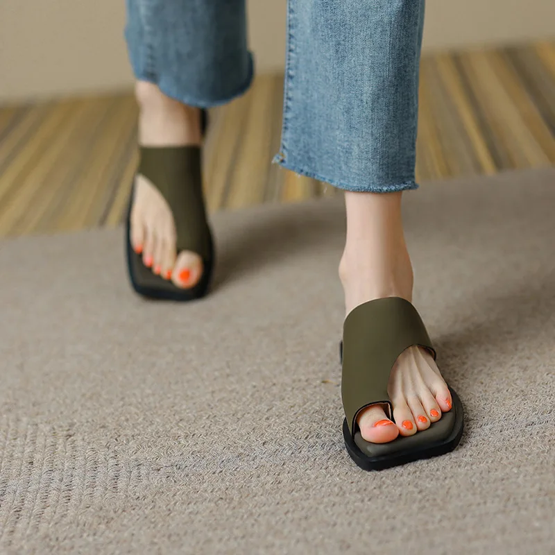 

Fashion Summer Flats Platform Slippers Women Sandals Slingbacks Open Toe Beach Shoes Flip Flops Casual Shoes Slides 2023 New