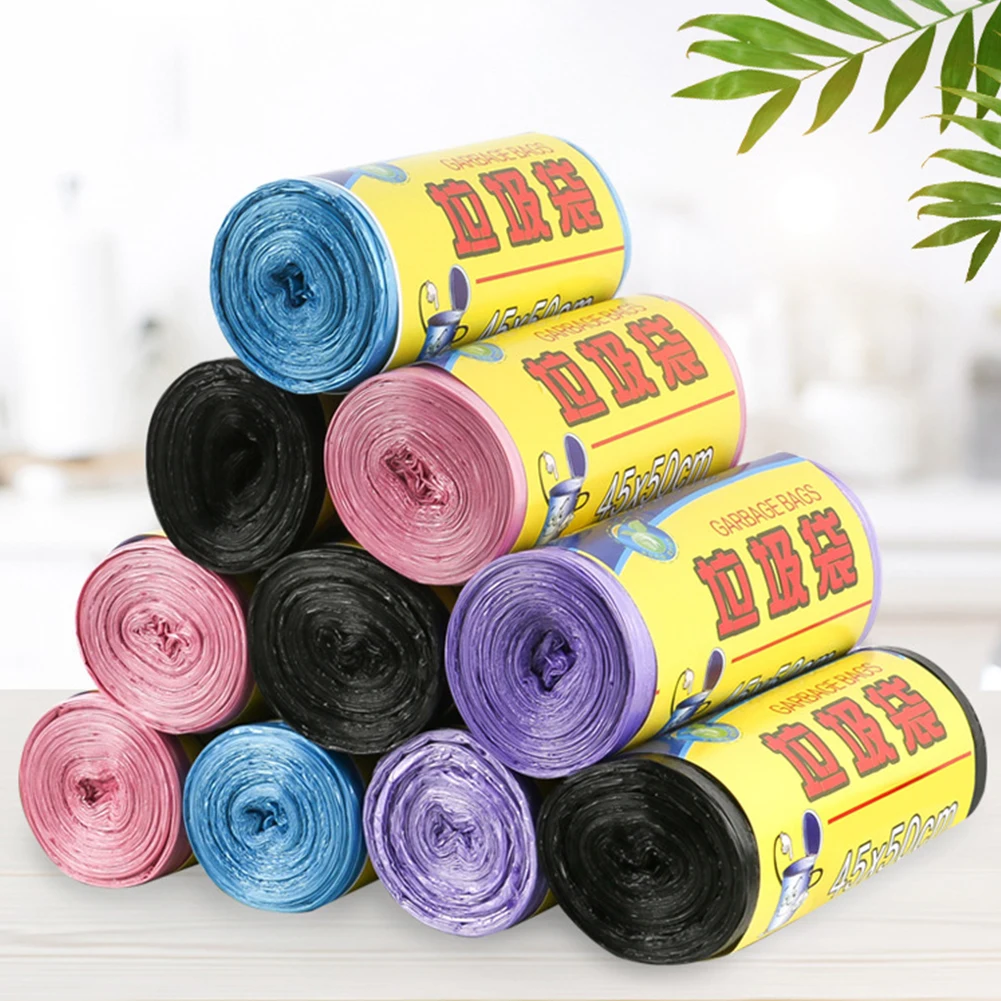 

1 Roll Trash Can Bags Bucket Garbage Sorting For Kitchen Wastebasket Biodegradable Compost Parkside Recycling Recycle Bin Office