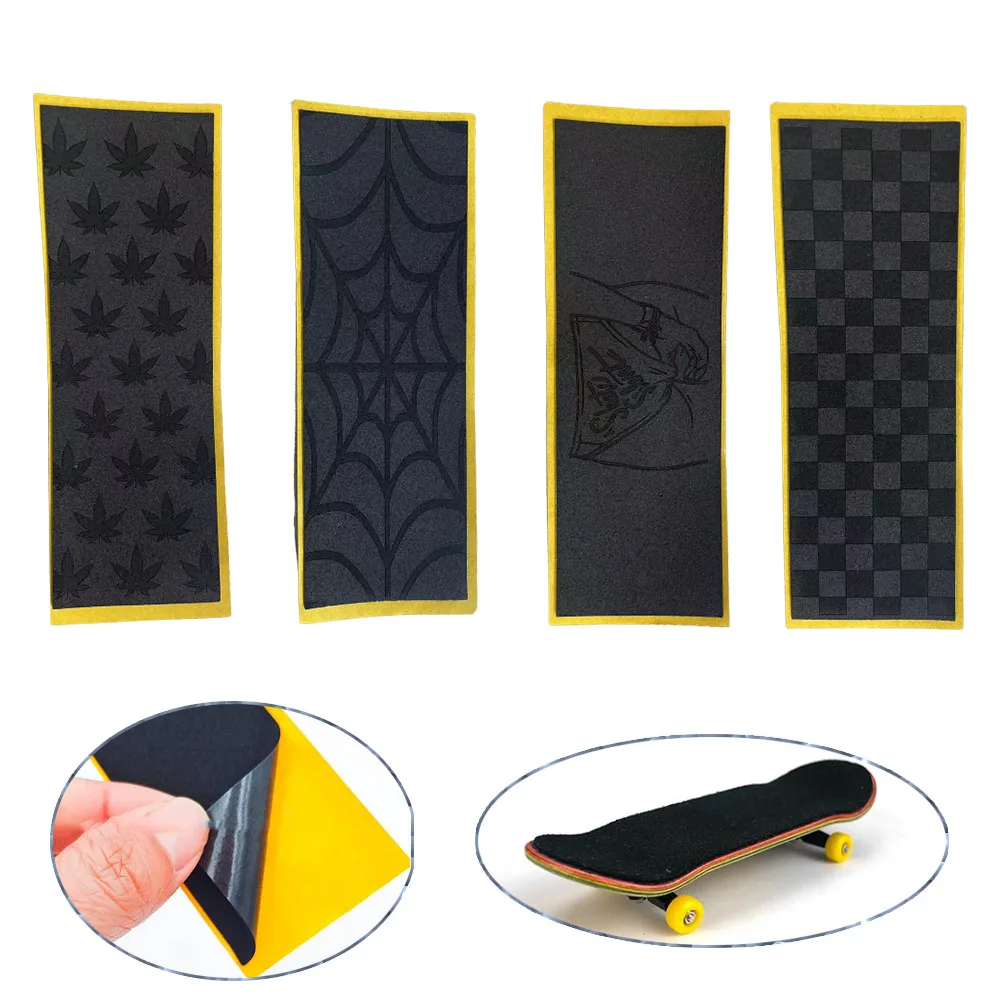 Anti-slip Wooden Fingerboard Deck Adhesive Tape Stickers Bla