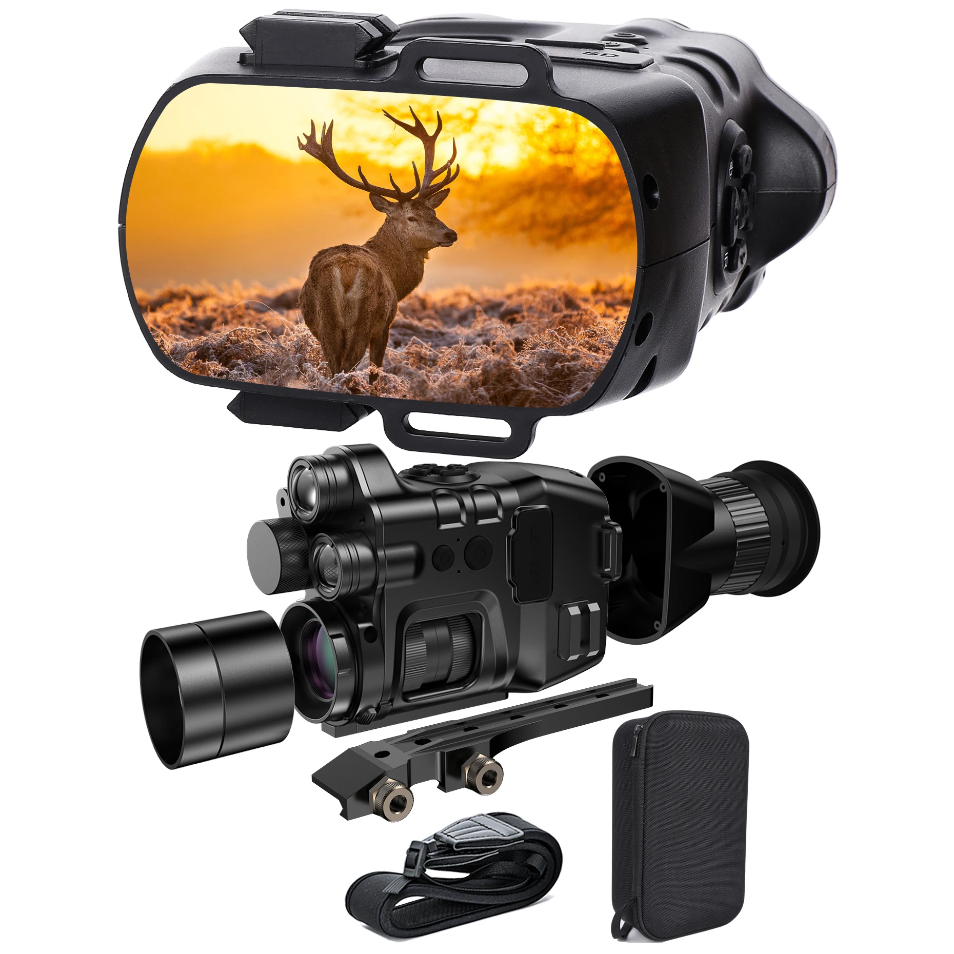 

2023 новая дешевая Инфракрасная камера ночного видения 1080P очки ночного видения цена устройство ночного видения для охоты