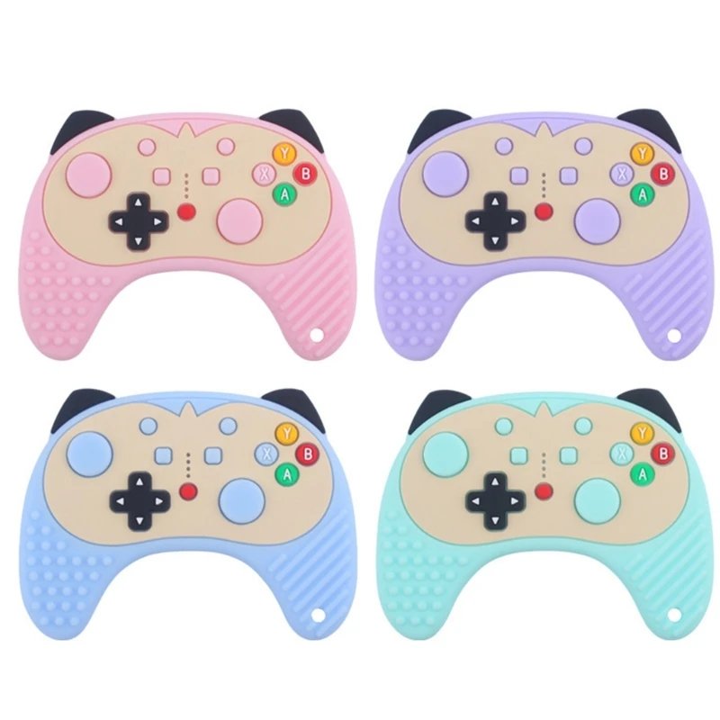 

Baby Teether Toy Silicone Game Controller Teether Newborn Educational Baby Chew DropShipping