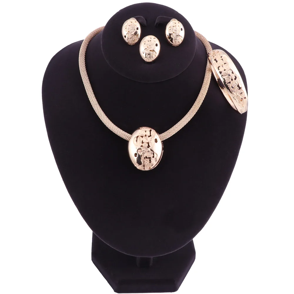 Женский свадебный комплект ювелирных изделий для свадебной вечеринки