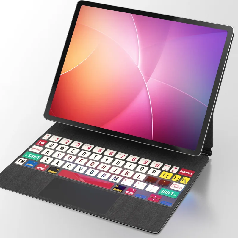 Защитный чехол Magic keyboard для ipad pro 12 9 дюйма силиконовая мультяшная пленка Air 4 5 2020 2021