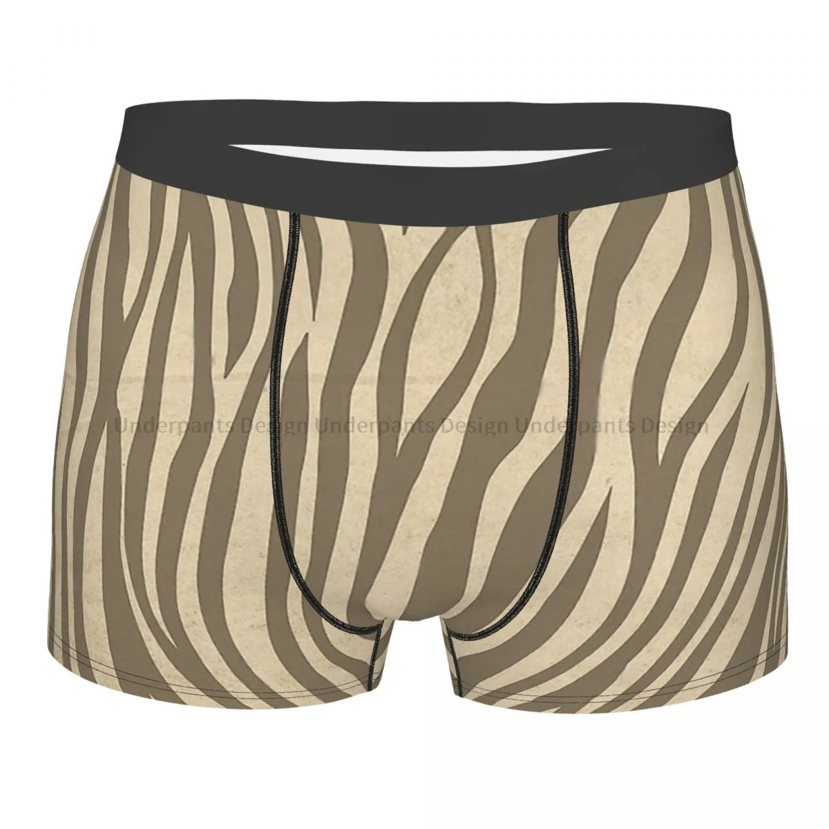 

ZEBRA PRINT PRETTY FACE CHEETAH LEOPARD PRINT SAFARI Animal Skin Underpants Homme Panties Man Underwear Sexy Shorts Boxer Briefs