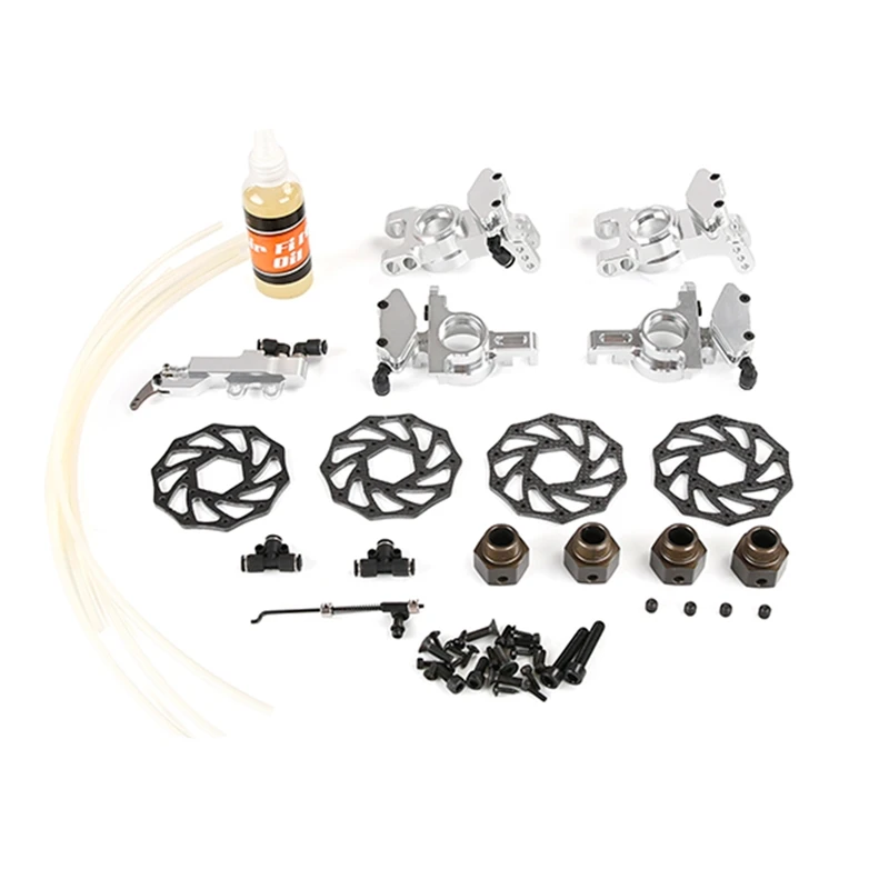 

Brake Four Wheel Hydraulic Brake Kit For 1/5 HPI ROFUN F5/RF5 BAHA ROVAN KM BAJA 5SC Rc Car Parts