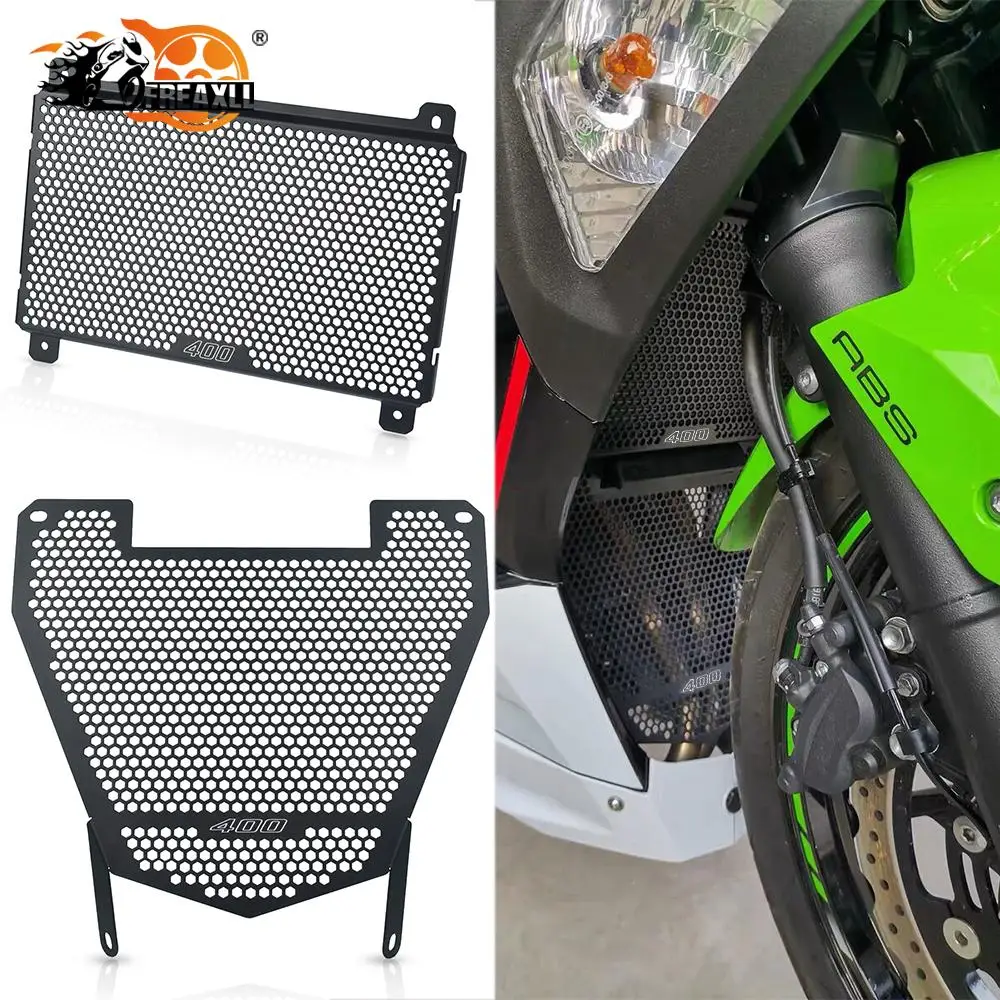 

Крышка воздухозаборника для мотоцикла Kawasaki Ninja 400 Z400 2022 2023, решетка радиатора, решетка гриля, защита Ninja400 Z 400 2018 2019 2020 2021