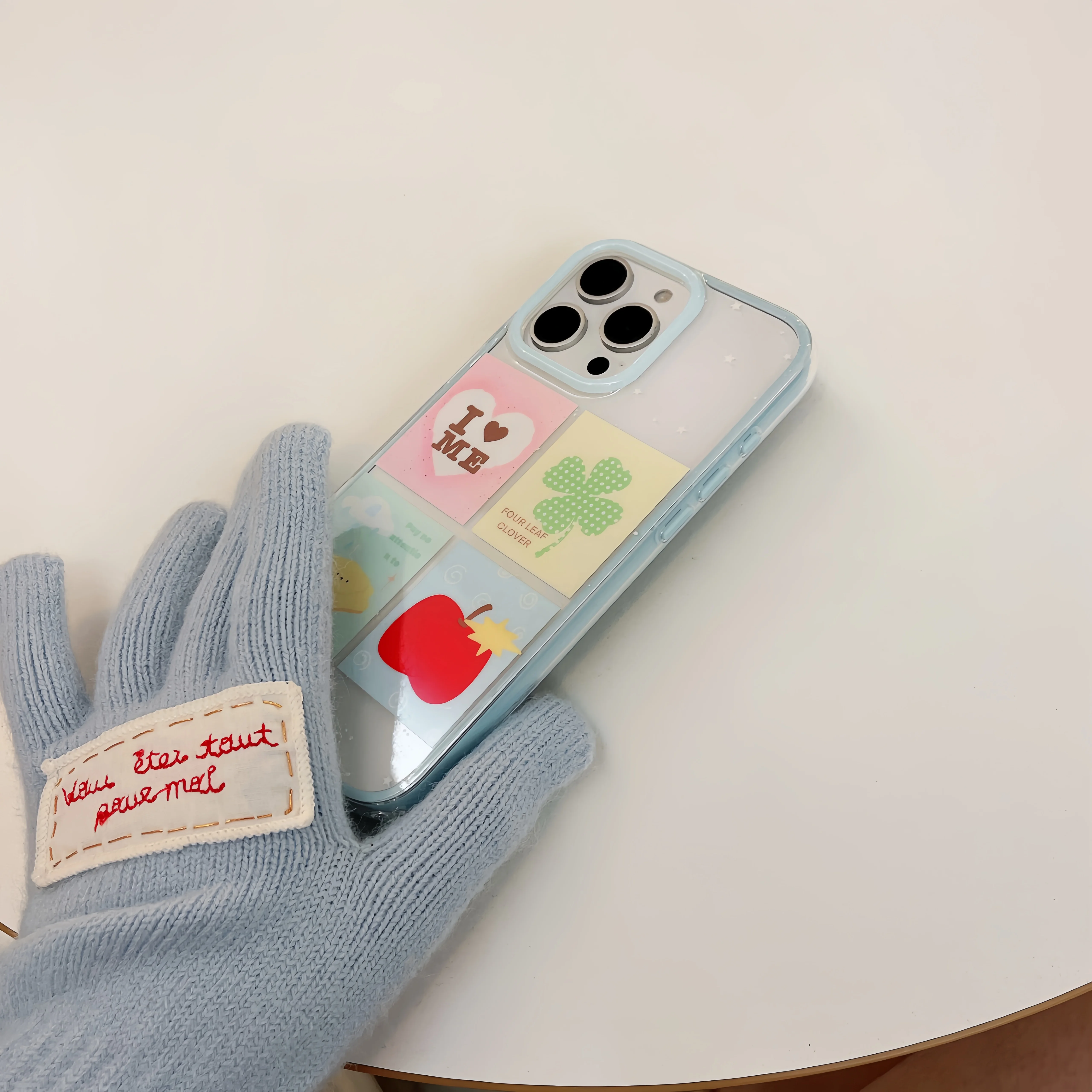 Чехол для iPhone 14 Pro с милым рисунком кошки, прозрачный акриловый чехол для iPhone 13, 15, 11, 12, 16 Pro Max, ударопрочный, прозрачный. (art.: 3920daeb40564) - 3920daeb40564