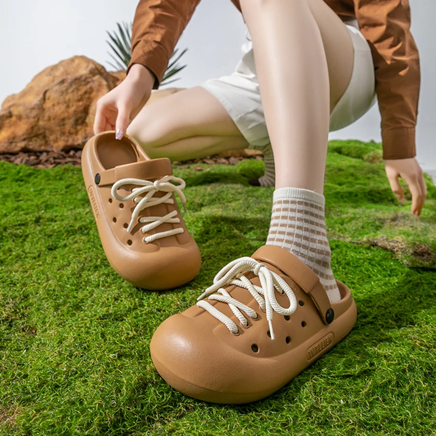 Dongdong Женские Сандалии Из Материала EVA Нескользящая Летняя Пляжная Обувь На