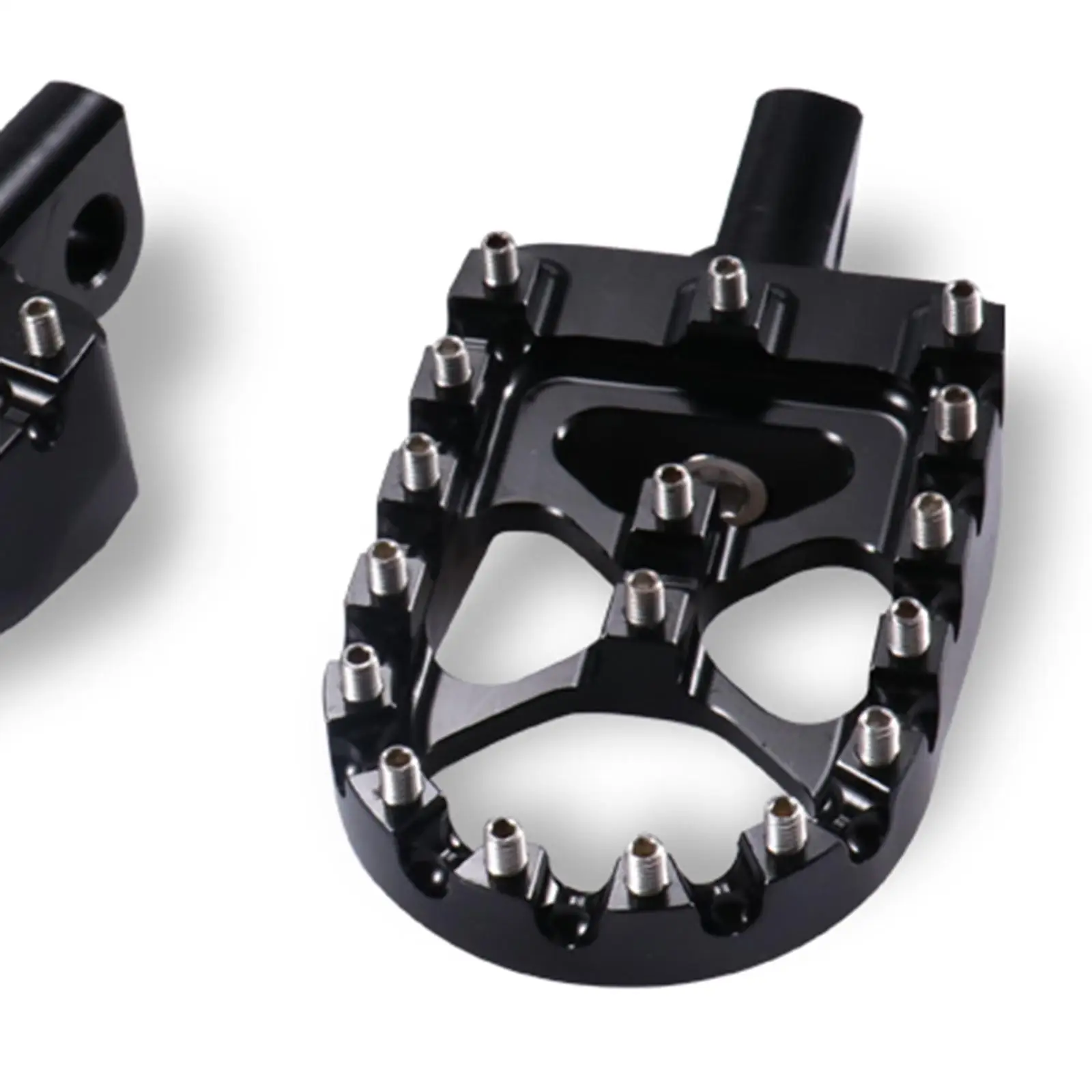 

Motorcycle Front Driver Footrests Footpegs for XL883 2007-2010 Black