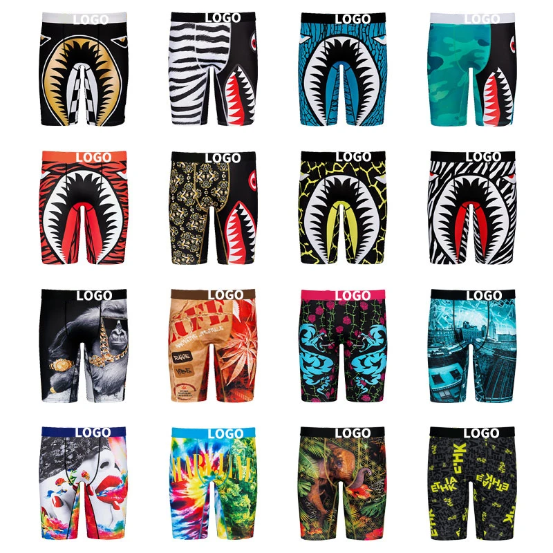 

Ethika 2022 Latest Trendy Sports Breathable Polyester Cartoon Multi Colored Summer Close Fitting Camouflage Ethika