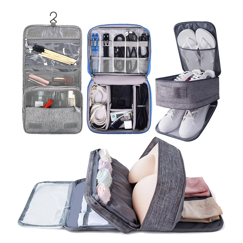 

Портативное женское нижнее белье Чехол для обуви сумка для хранения сумка для ванны косметический цифровой провод гаджет Органайзер шкаф костюм чехол Аксессуары