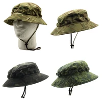 2022 new tactical hat british all terrain camouflage short brim benny hat geely narrow brim round hat